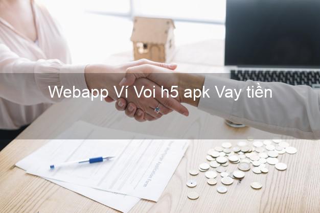 Webapp Ví Voi h5 apk Vay tiền